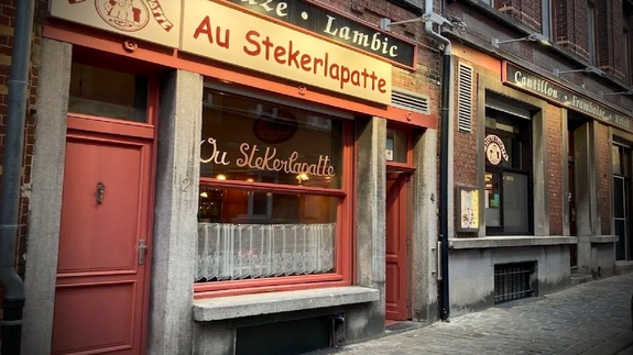Au Stekerlapatte — brasserie Marolles, Bruxelles