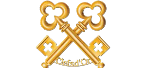 Logo officiel Les Clefs d'Or Belgium