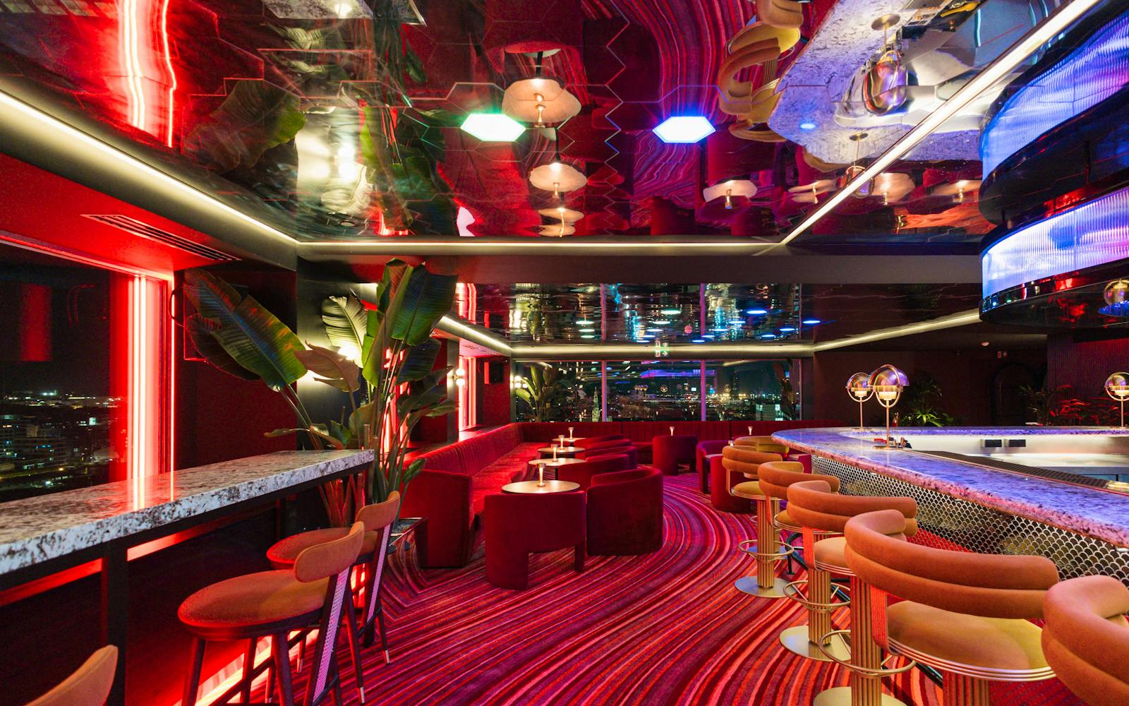 Ambiance du restaurant lounge club Akai à Bruxelles
