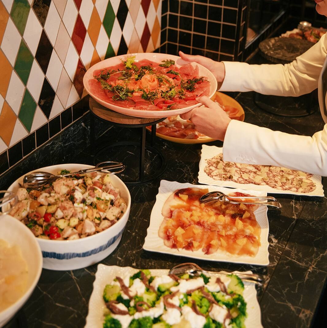Antipasti du Pranzo della Domenica au Ristorante Bocconi