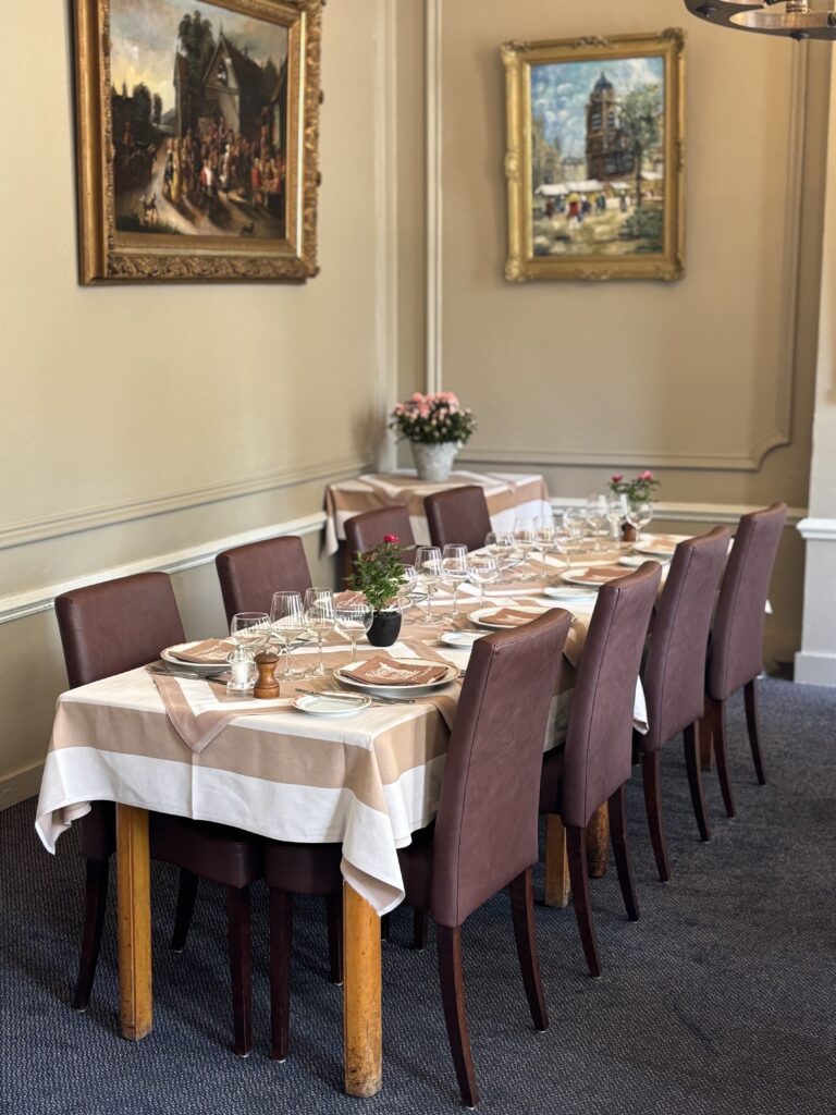 Salle de banquet de La Belle Maraîchère à Bruxelles