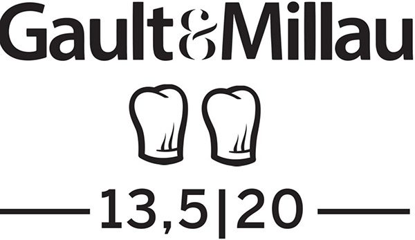Distinction Gault&Millau 13,5/20 affichée par Les Brigittines